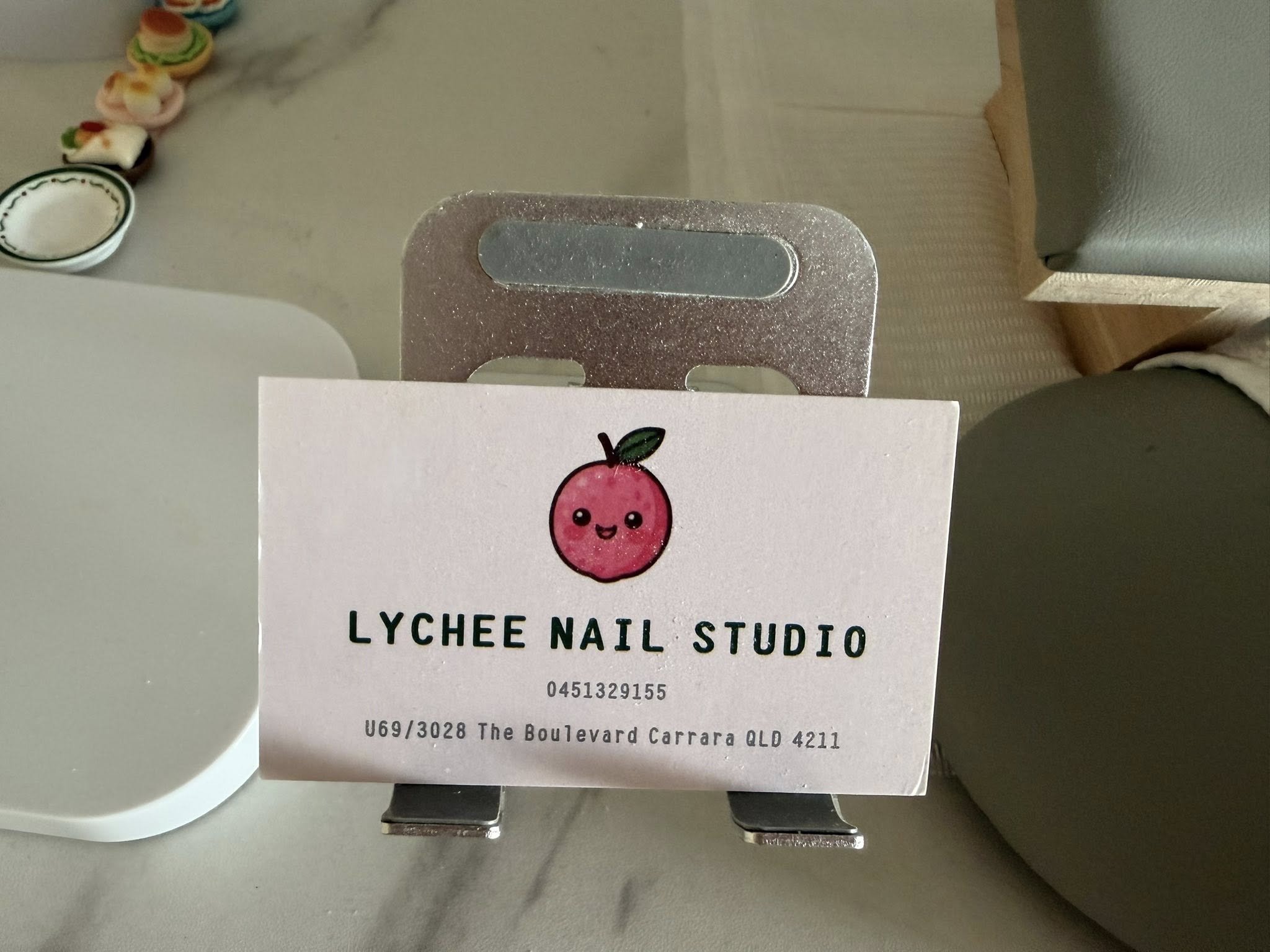 Lychee Nail Studio business card